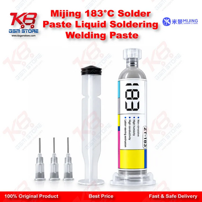 Mijing 183°C Solder Paste Liquid Soldering Welding Paste