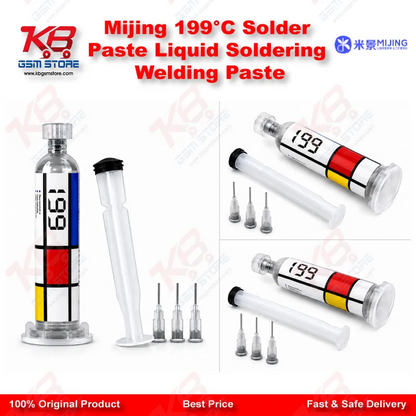 Mijing 199°C Solder Paste Liquid Soldering Welding Paste