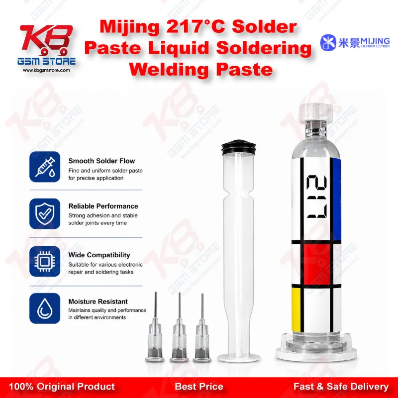 Mijing 217°C Solder Paste Liquid Soldering Welding Paste