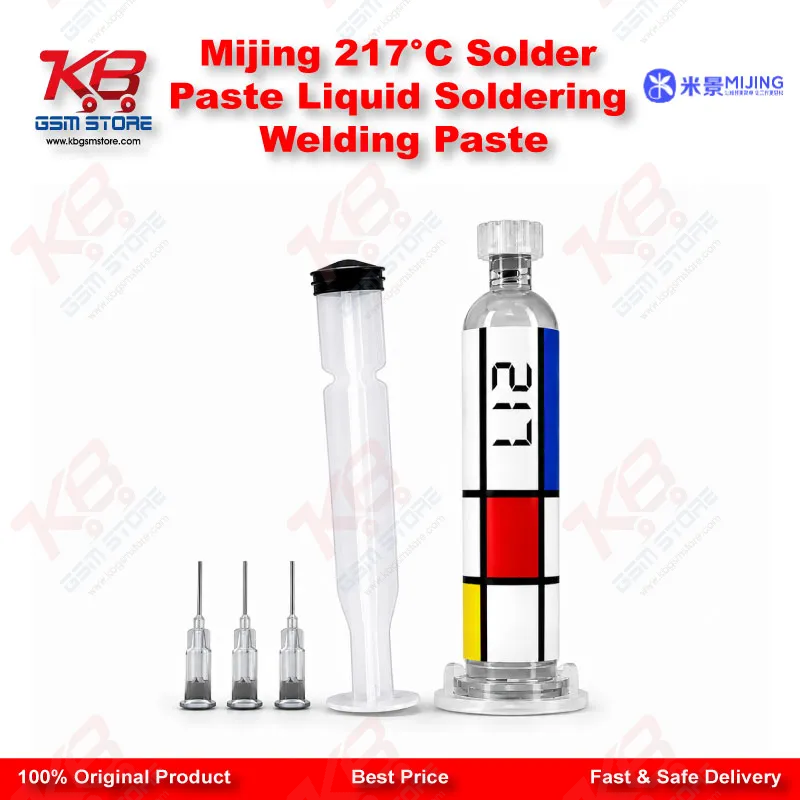 Mijing 217°C Solder Paste Liquid Soldering Welding Paste