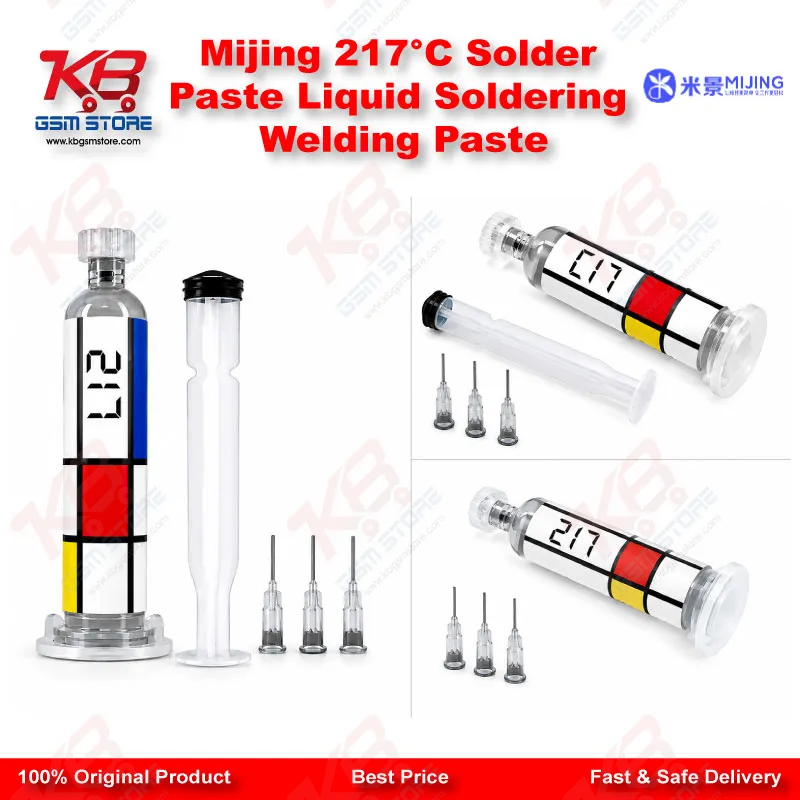Mijing 217°C Solder Paste Liquid Soldering Welding Paste