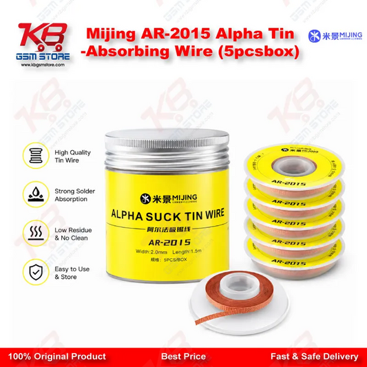 Mijing AR-2015 Alpha Tin-Absorbing Wire (5pcs/box)