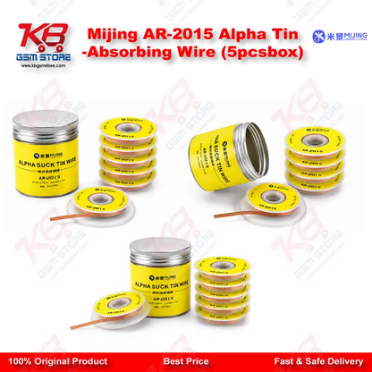 Mijing AR-2015 Alpha Tin-Absorbing Wire (5pcs/box)
