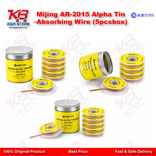 Mijing AR-2015 Alpha Tin-Absorbing Wire (5pcs/box)