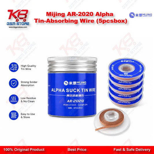 Mijing AR-2020 Alpha Tin-Absorbing Wire (5pcs/box)