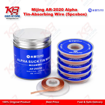 Mijing AR-2020 Alpha Tin-Absorbing Wire (5pcs/box)
