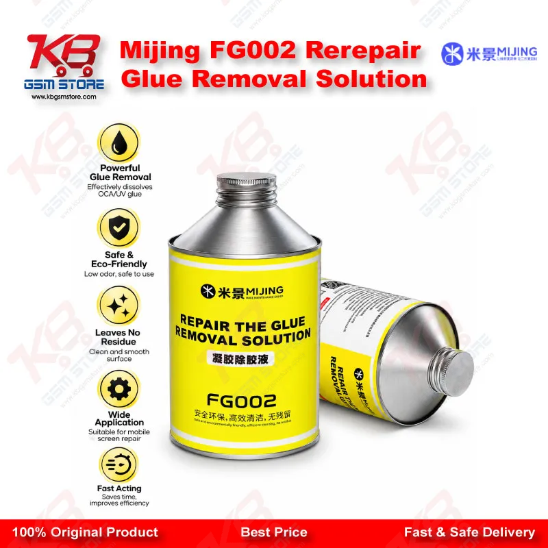 Mijing FG002 Rerepair Glue Removal Solution
