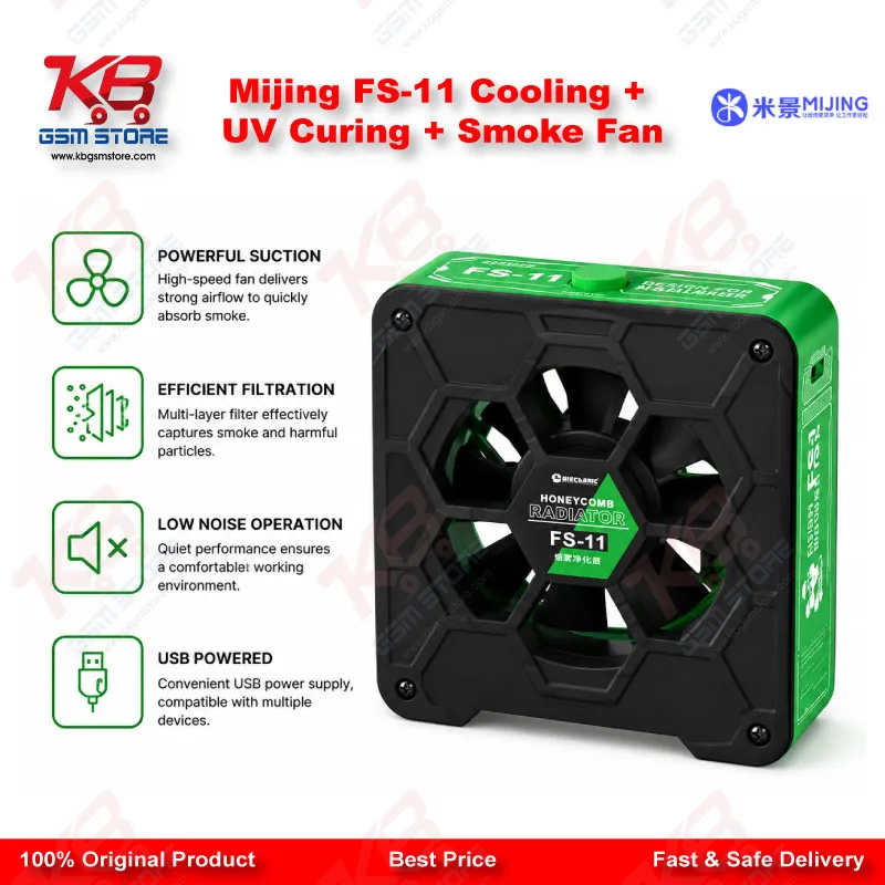 Mijing FS-11 Cooling + UV Curing + Smoke Fan