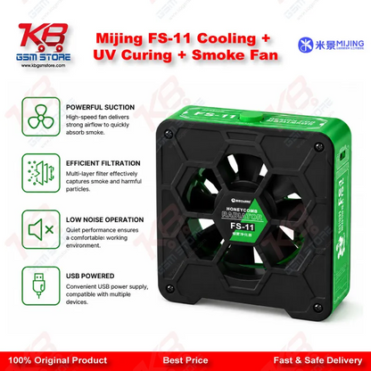 Mijing FS-11 Cooling + UV Curing + Smoke Fan