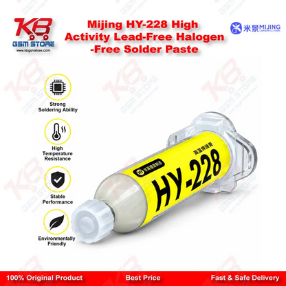Mijing HY-228 High Activity Lead-Free Halogen-Free Solder Paste