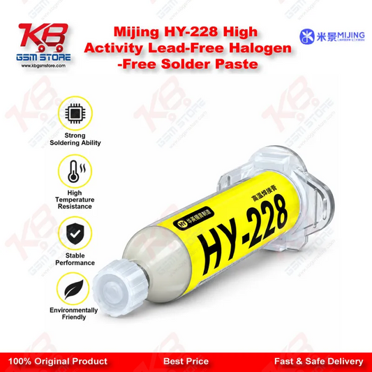 Mijing HY-228 High Activity Lead-Free Halogen-Free Solder Paste