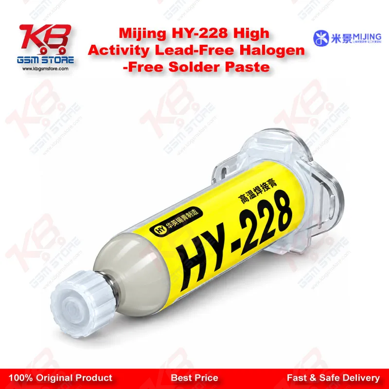 Mijing HY-228 High Activity Lead-Free Halogen-Free Solder Paste
