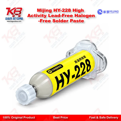Mijing HY-228 High Activity Lead-Free Halogen-Free Solder Paste