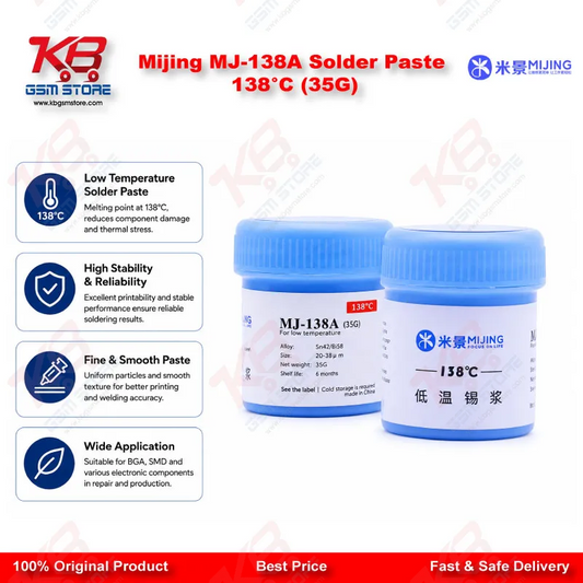 Mijing MJ-138A Solder Paste 138°C (35G)