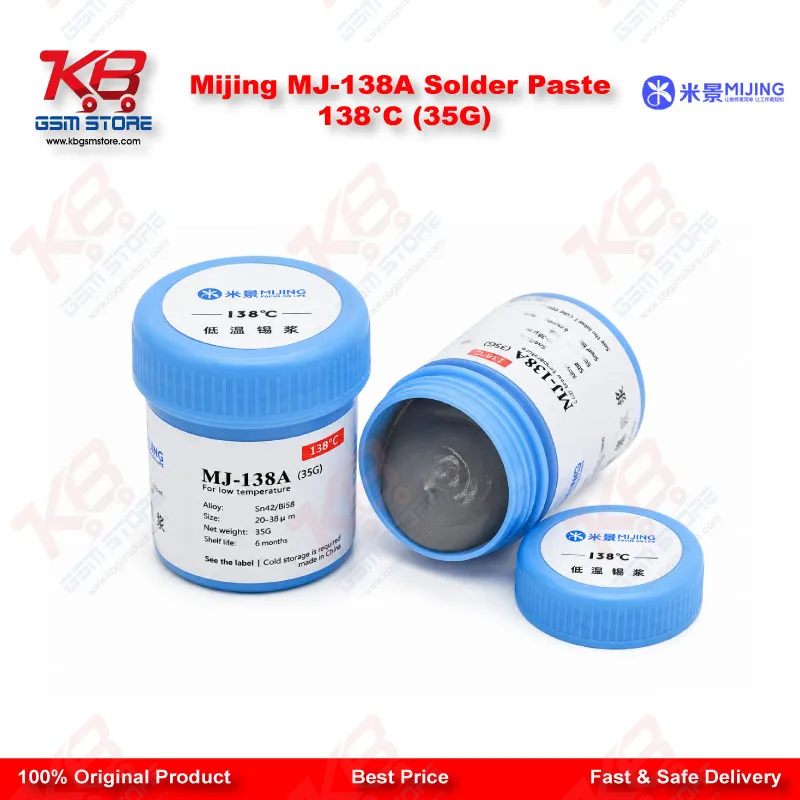 Mijing MJ-138A Solder Paste 138°C (35G)