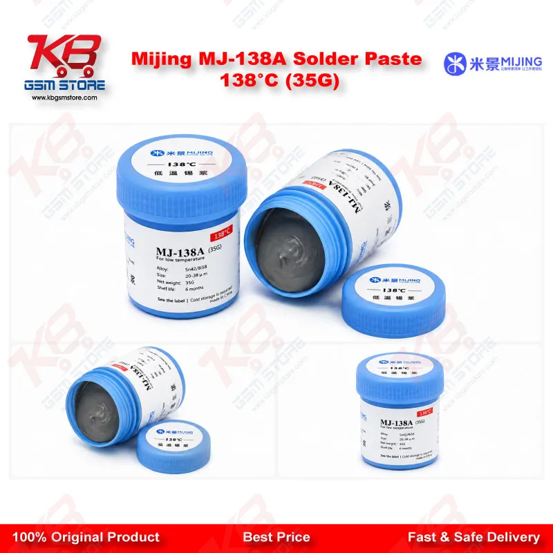 Mijing MJ-138A Solder Paste 138°C (35G)