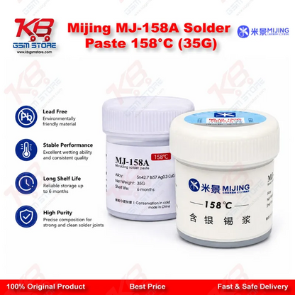 Mijing MJ-158A Solder Paste 158°C (35G)