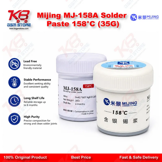 Mijing MJ-158A Solder Paste 158°C (35G)