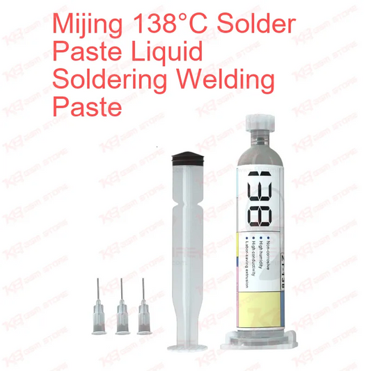 Mijing 138°C Solder Paste Liquid Soldering Welding Paste