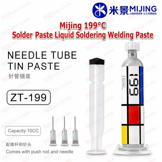 Mijing 199°C Solder Paste Liquid Soldering Welding Paste