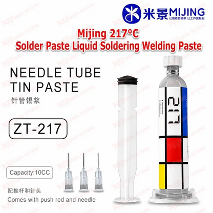 Mijing 217°C Solder Paste Liquid Soldering Welding Paste