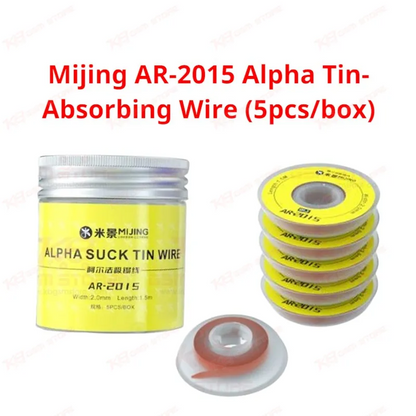 Mijing AR-2015 Alpha Tin-Absorbing Wire (5pcs/box)