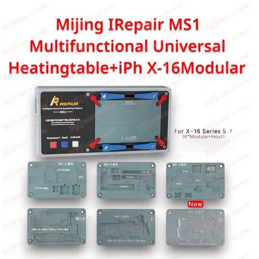 Mijing IRepair MS1 Multifunctional Universal Heatingtable+iPh X-16Modular