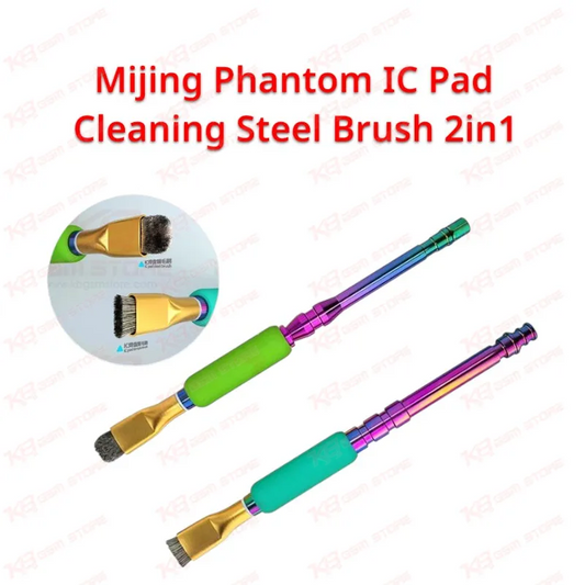 Mijing Phantom IC Pad Cleaning Steel Brush 2in1