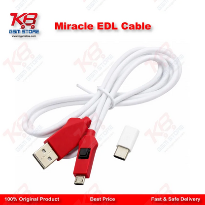 Miracle EDL Cable v1.0 – Qualcomm 9008 Deep Flash Mode Cable for Xiaomi