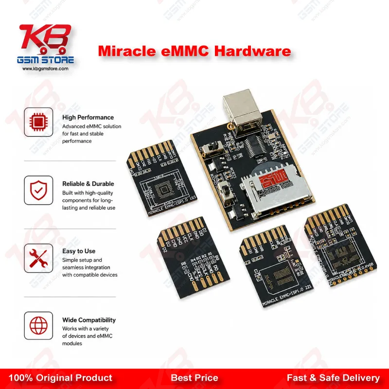Miracle eMMC Hardware