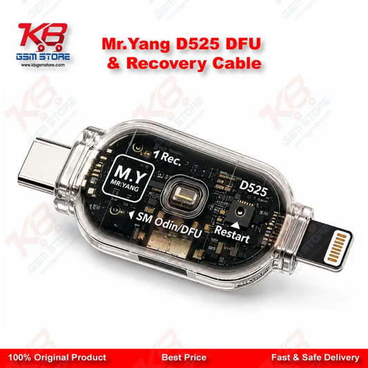 MR.YANG D525 One-Click DFU Engineering Flashing Cable for iPhone 6 to 17 Pro Max