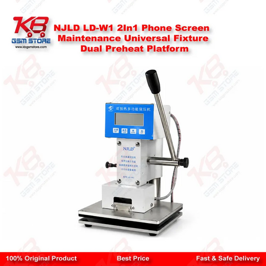 NJLD LD-W1 2In1 Phone Screen Maintenance Universal Fixture Dual Preheat Platform