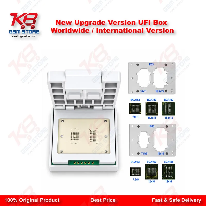 New Upgrade Version UFI Box - Worldwide / International Version