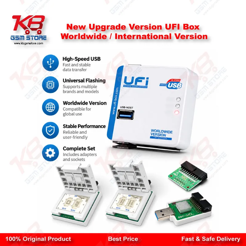 New Upgrade Version UFI Box - Worldwide / International Version