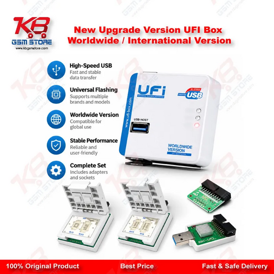 New Upgrade Version UFI Box - Worldwide / International Version