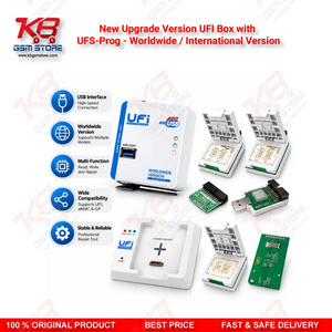 New Upgrade Version UFI Box with UFS-Prog - Worldwide / International Version