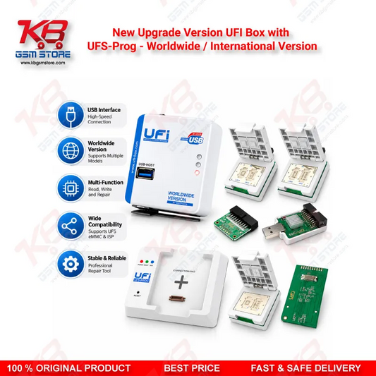 New Upgrade Version UFI Box with UFS-Prog - Worldwide / International Version