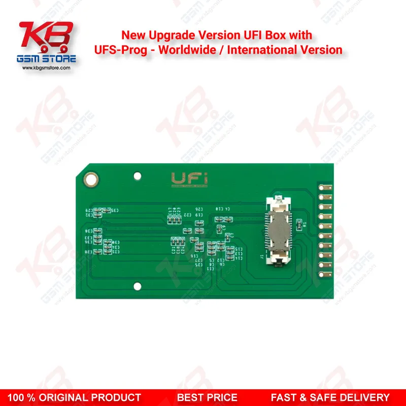 New Upgrade Version UFI Box with UFS-Prog - Worldwide / International Version