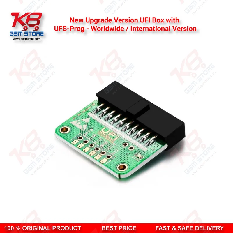 New Upgrade Version UFI Box with UFS-Prog - Worldwide / International Version