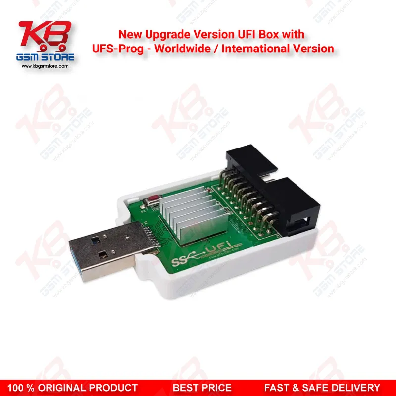 New Upgrade Version UFI Box with UFS-Prog - Worldwide / International Version