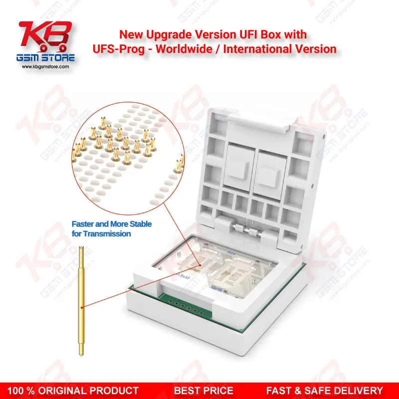 New Upgrade Version UFI Box with UFS-Prog - Worldwide / International Version