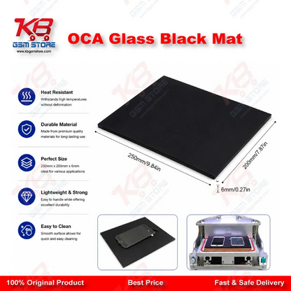 OCA Glass Black Mat