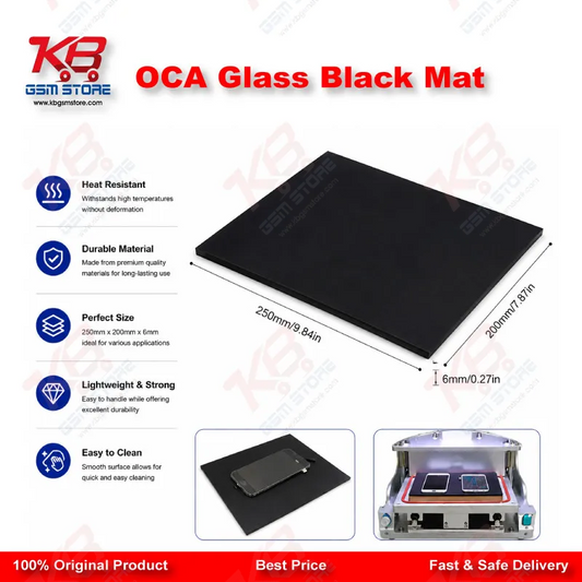 OCA Glass Black Mat
