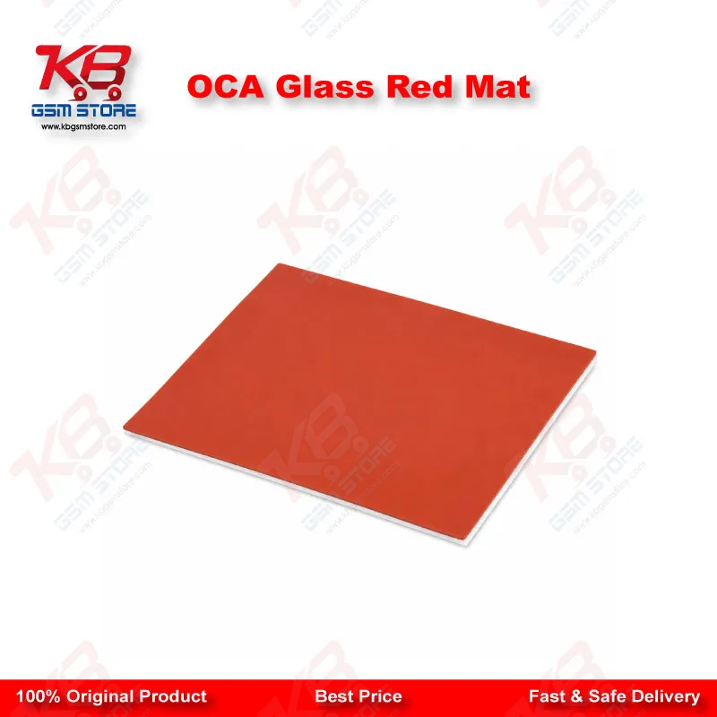 OCA Glass Red Mat