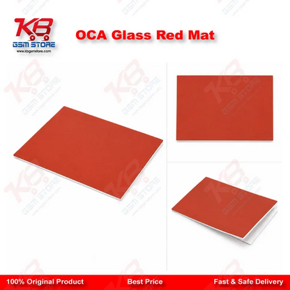 OCA Glass Red Mat