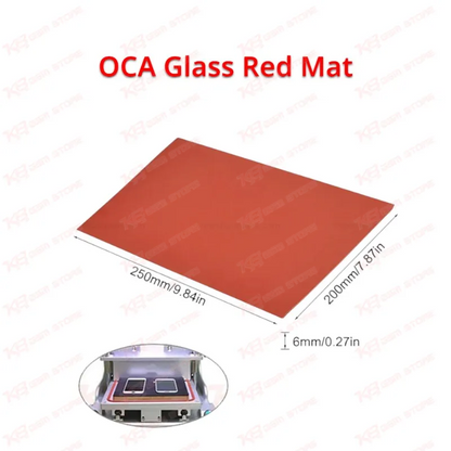 OCA Glass Red Mat