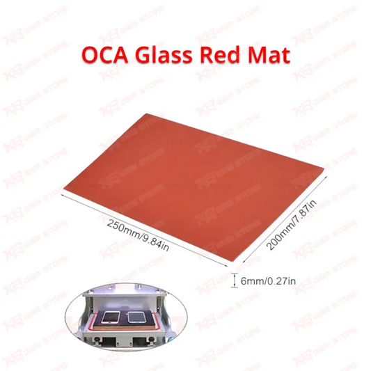 OCA Glass Red Mat