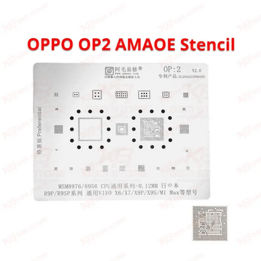 OPPO OP2 AMAOE Stencil