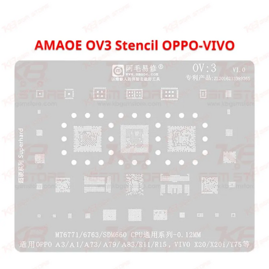 OPPO/VIVO OV3 AMAOE Stencil