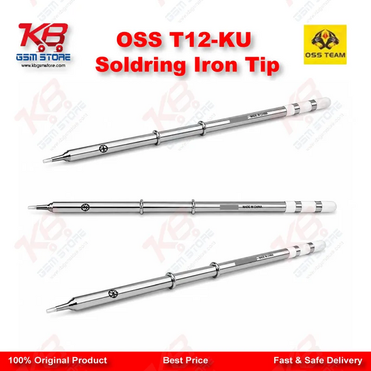 OSS T12-KU Soldering Iron Tip – Knife Shape K Bit for T12 Stations